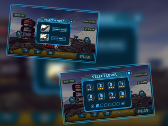 Screenshot #5 pour Impossible Car Tracks 3D