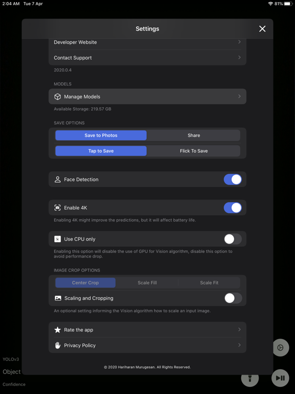 Screenshot #6 pour Neural Object Detector