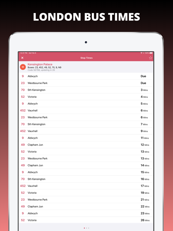 Screenshot #4 pour Buses Due: London bus times