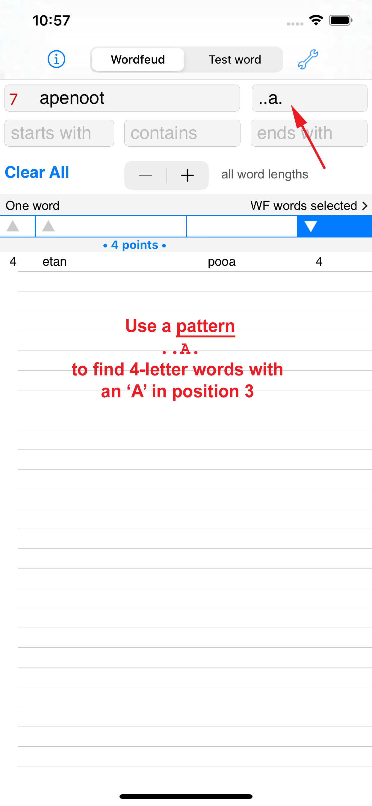 Norsk Wordfeud Words Finder