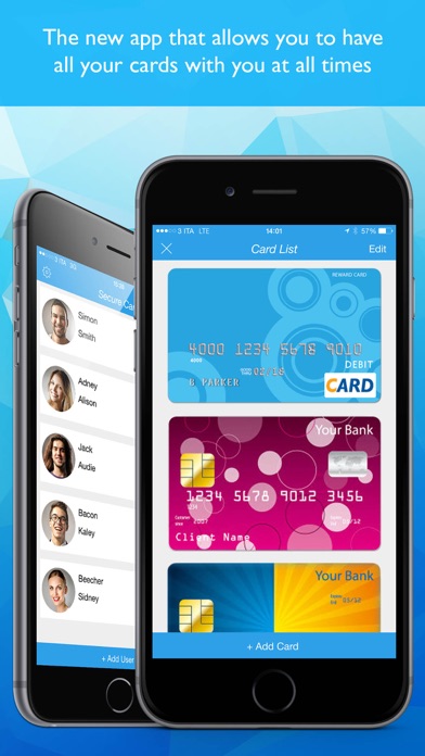 Secure Card Pro Screenshot