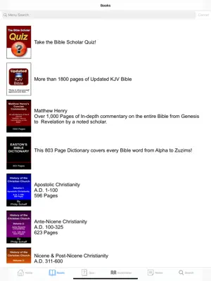 The Bible Scholar Interactive screenshot 2