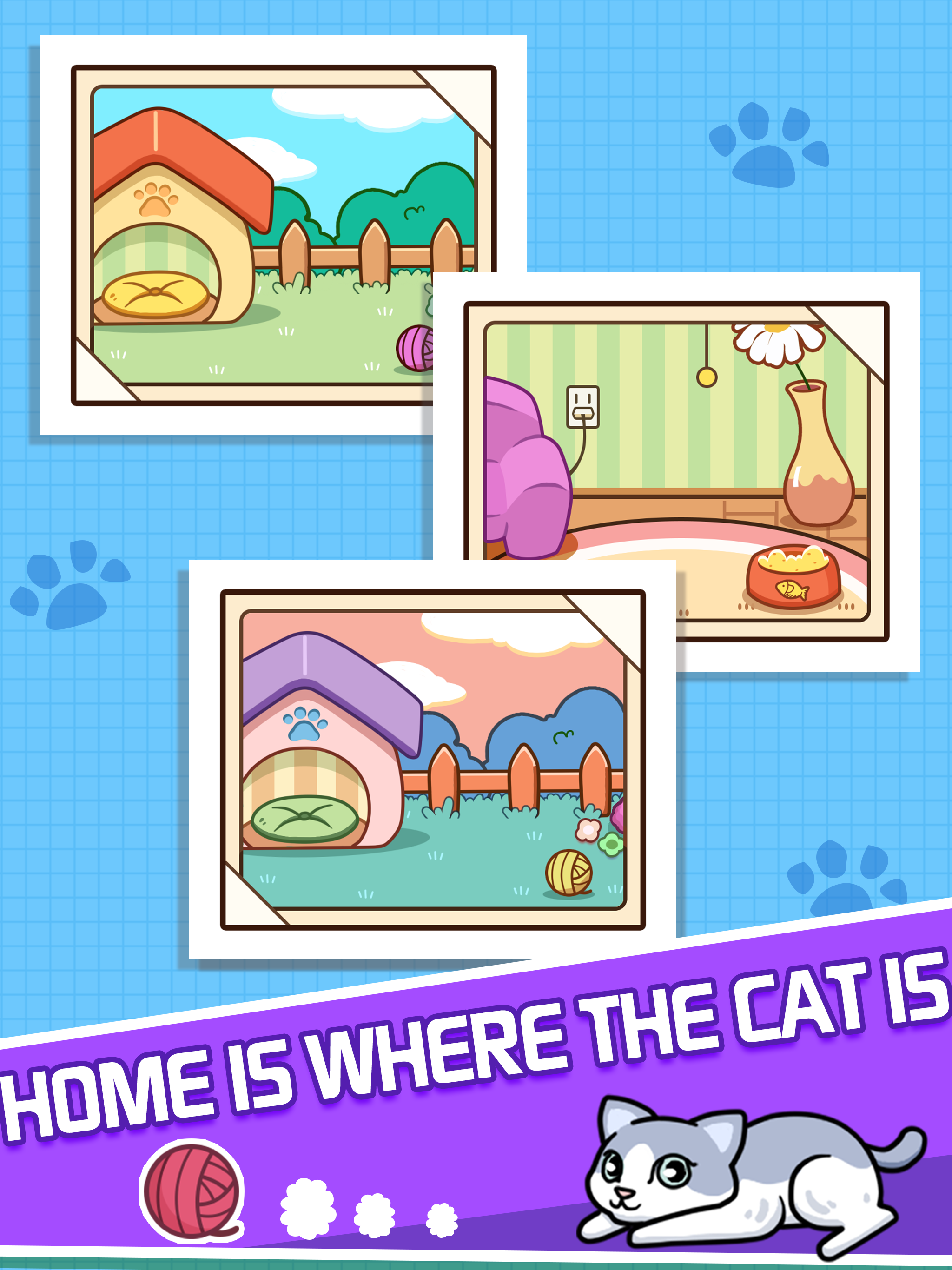Merge Cats - Idle Runaway Game screenshot 8