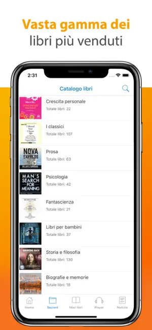 Audiolibri - Ascolta Libri iPhone screenshot 3