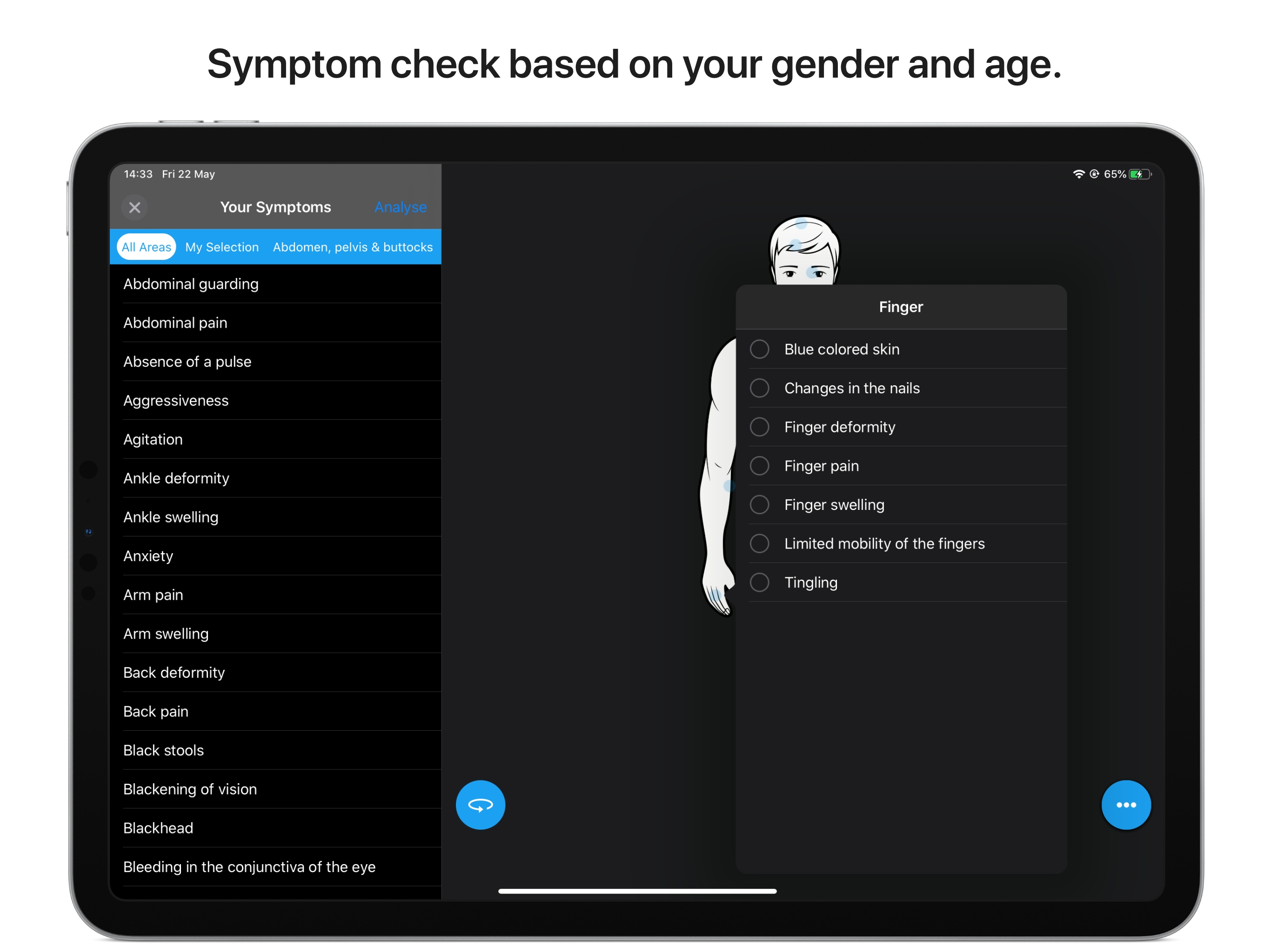 Dockti - Med. Symptom Check screenshot 18