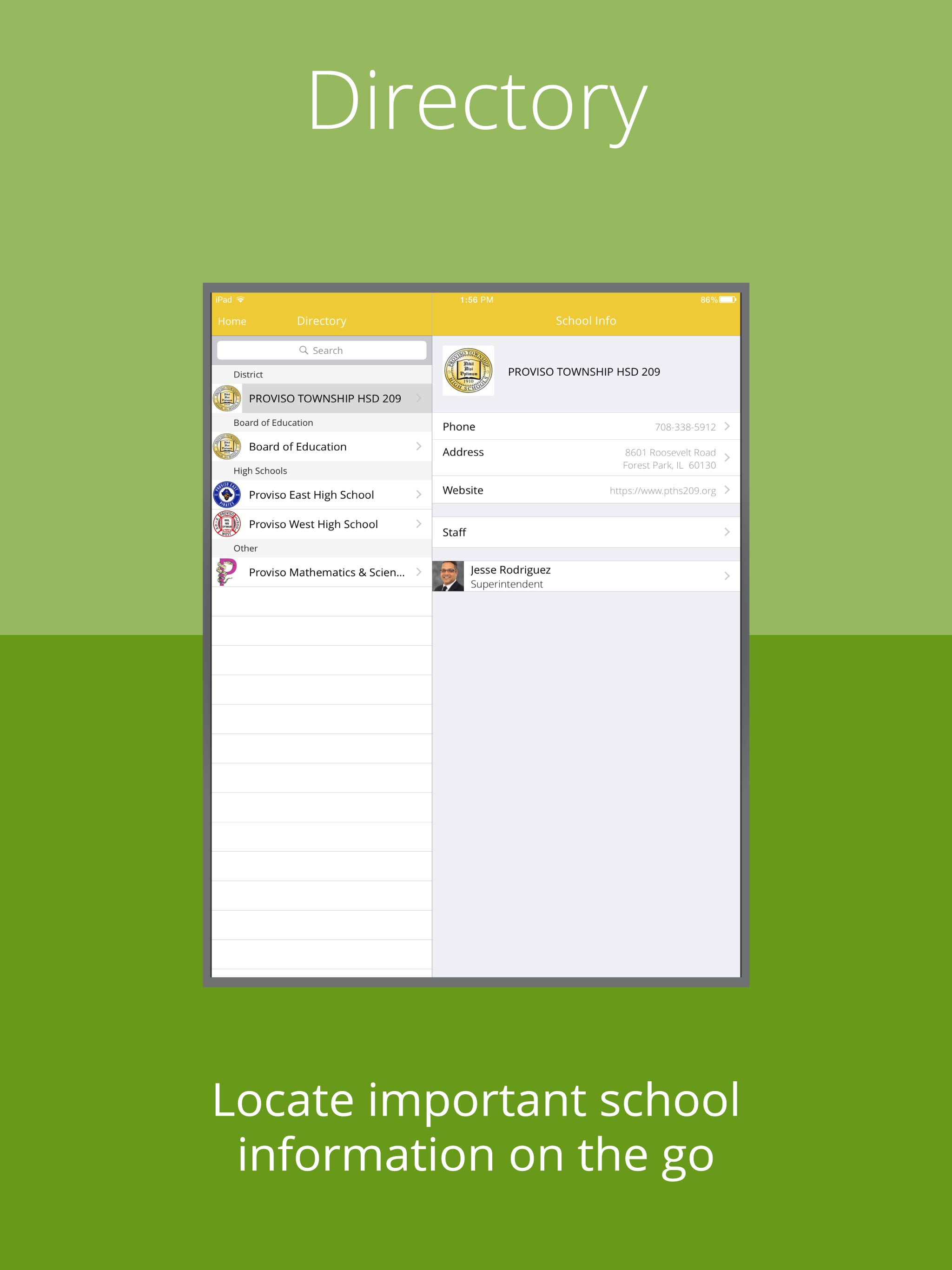 Proviso Township District 209 screenshot 13