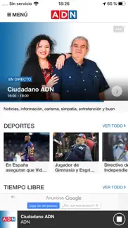 adn radio para iphone iphone capturas de pantalla 4