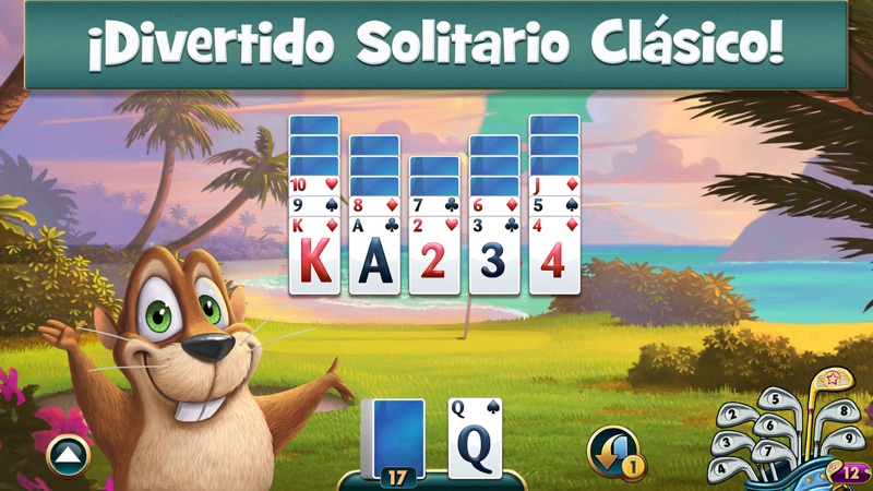 Fairway Solitaire Juego Cartas screenshot 1