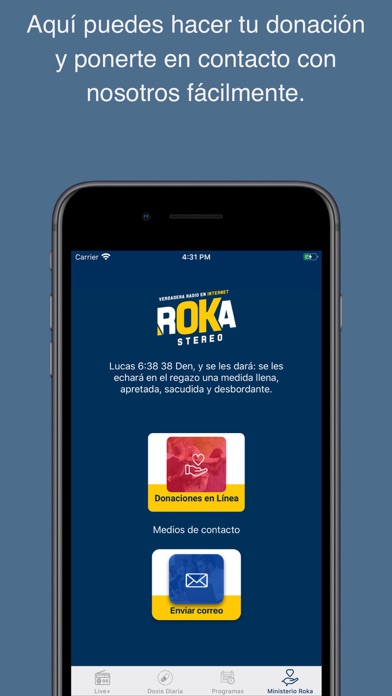 Roka Stereo Screenshot