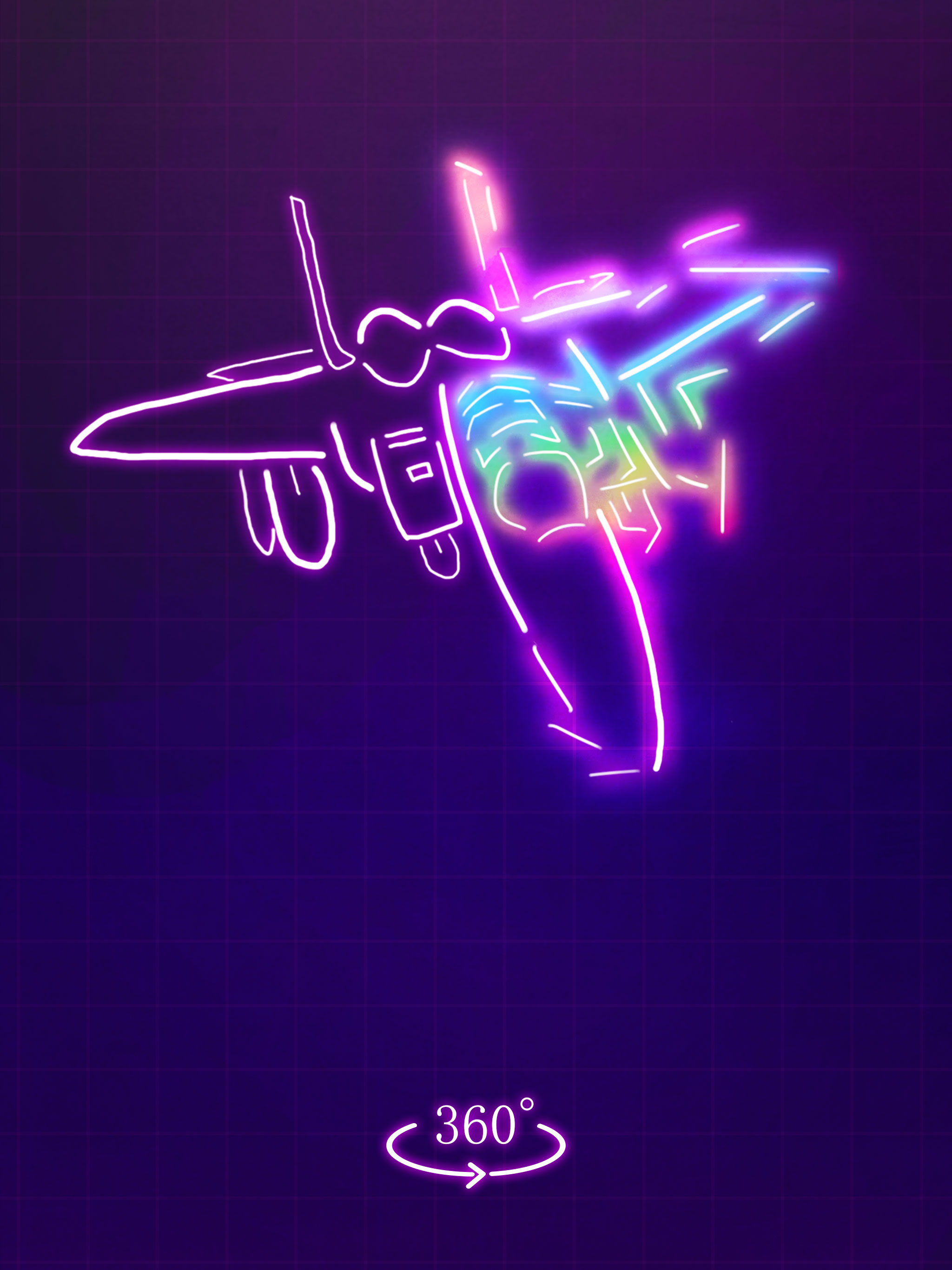 Neon Glow - 3D Color Puzzle