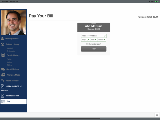 Screenshot #6 pour Phoenix Ortho Patient Kiosk
