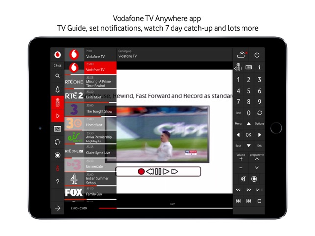 Vodafone TV Anywhere on the App Store