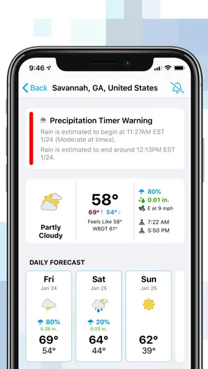 WeatherSentry screenshot 2