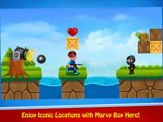 Screenshot #5 pour Super Marvy's World Jump & Run