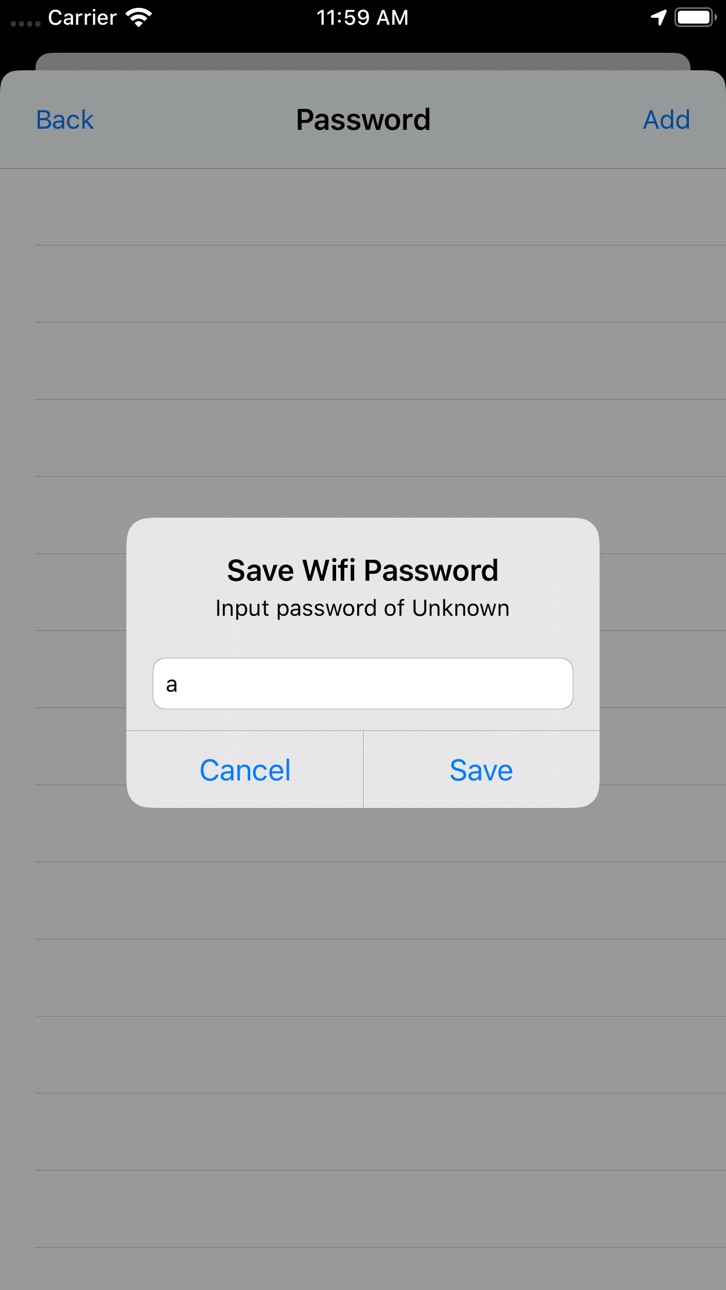 iPhone screenshot