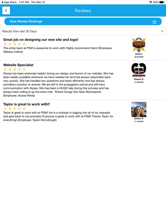 Customer Connections iPad screenshot 4 - Business app