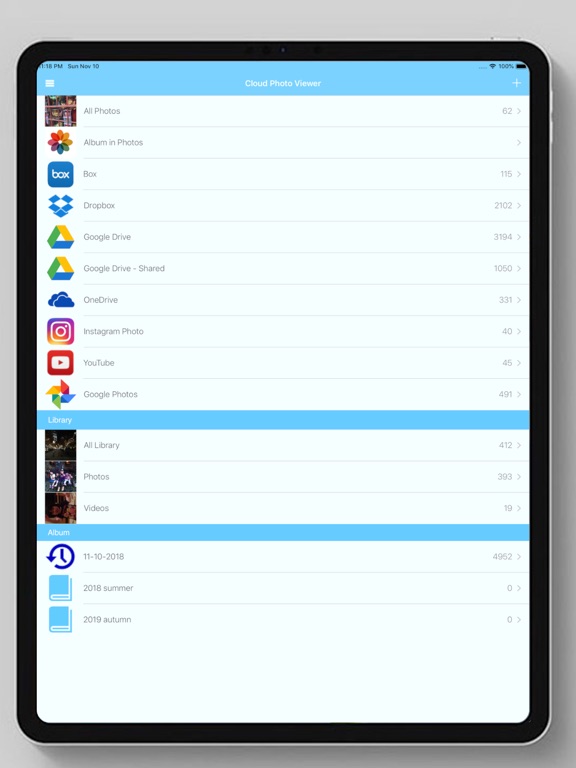 Screenshot #4 pour Cloud Photo Viewer: Cast to TV