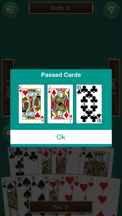 Hearts - Card Game Screenshot