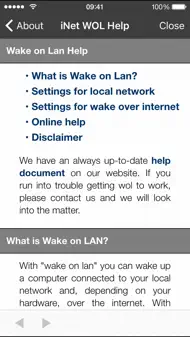 INet WOL - Wake on Lan iphone bilder 3