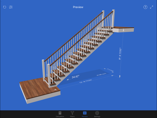 Screenshot #5 pour Visual Stair Calc LT