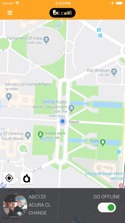 Driver’s App