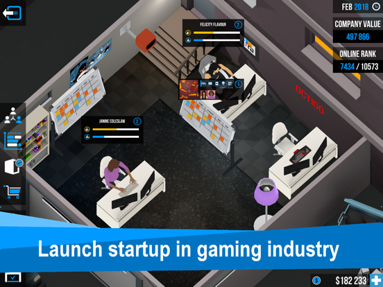 Business Inc. 3D Simulator iPad app afbeelding 1