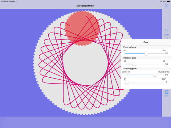 Screenshot #5 pour Spirograph Maker