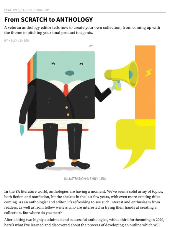 Writer's Digest Magazine iPad screenshot 5 - Lifestyle app