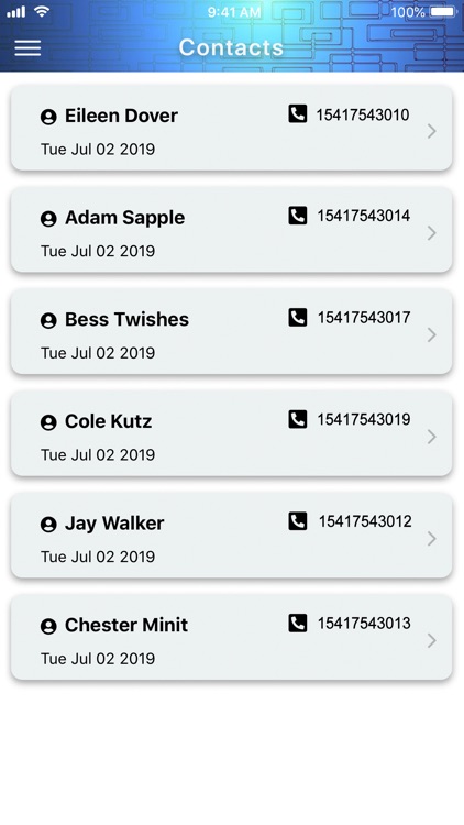 The SBD Virtual Business Card screenshot-3