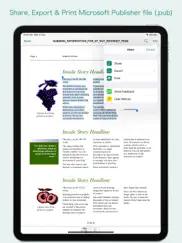pub reader - for ms publisher ipad capturas de pantalla 4