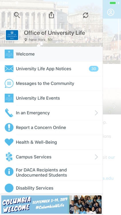 Columbia University Life