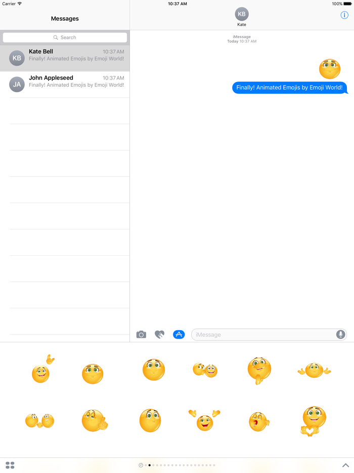 Animated Emoji World 2 - Smile