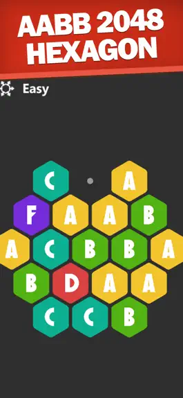 Game screenshot AABB 2048 Hexagon apk