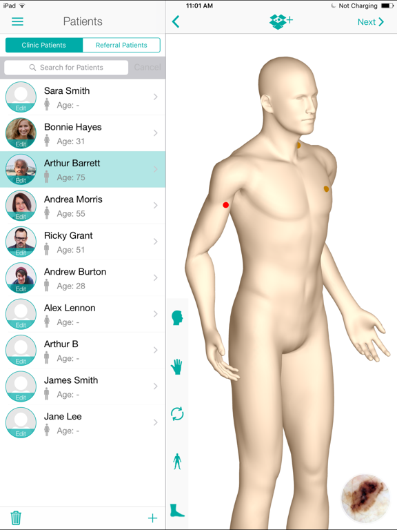 Screenshot #4 pour DermEngine