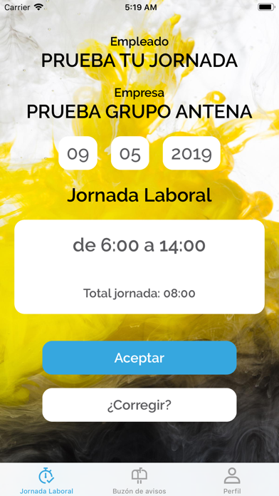 Tu Jornada Screenshot