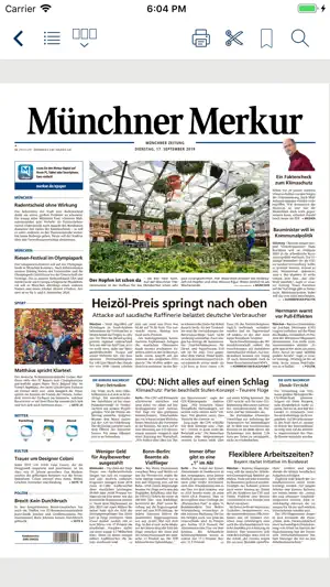 Münchner Merkur ePaper screenshot 2