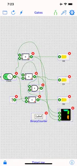 Game screenshot Симулятор цифровых схем Lite hack