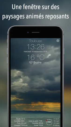 Capture d'écran de Météo 15 Jours France + sur iPhone 3