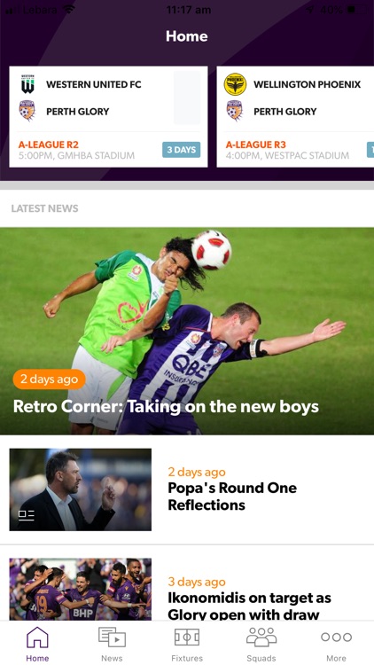 Perth Glory Official App