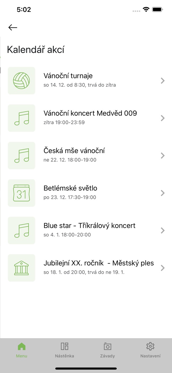 iPhone screenshot