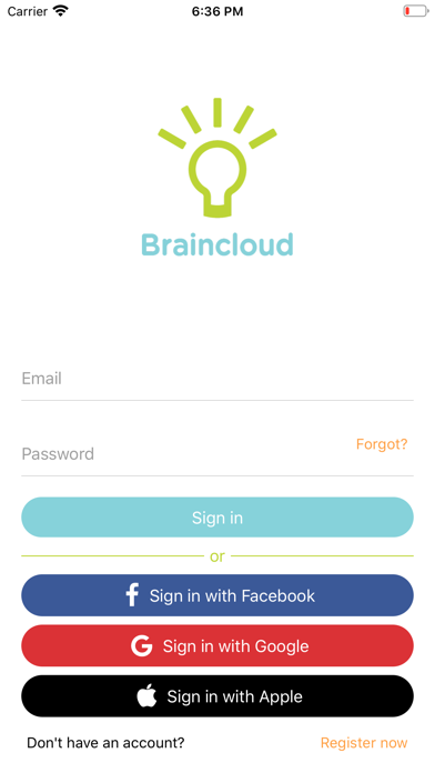 Braincloud Family Screenshot