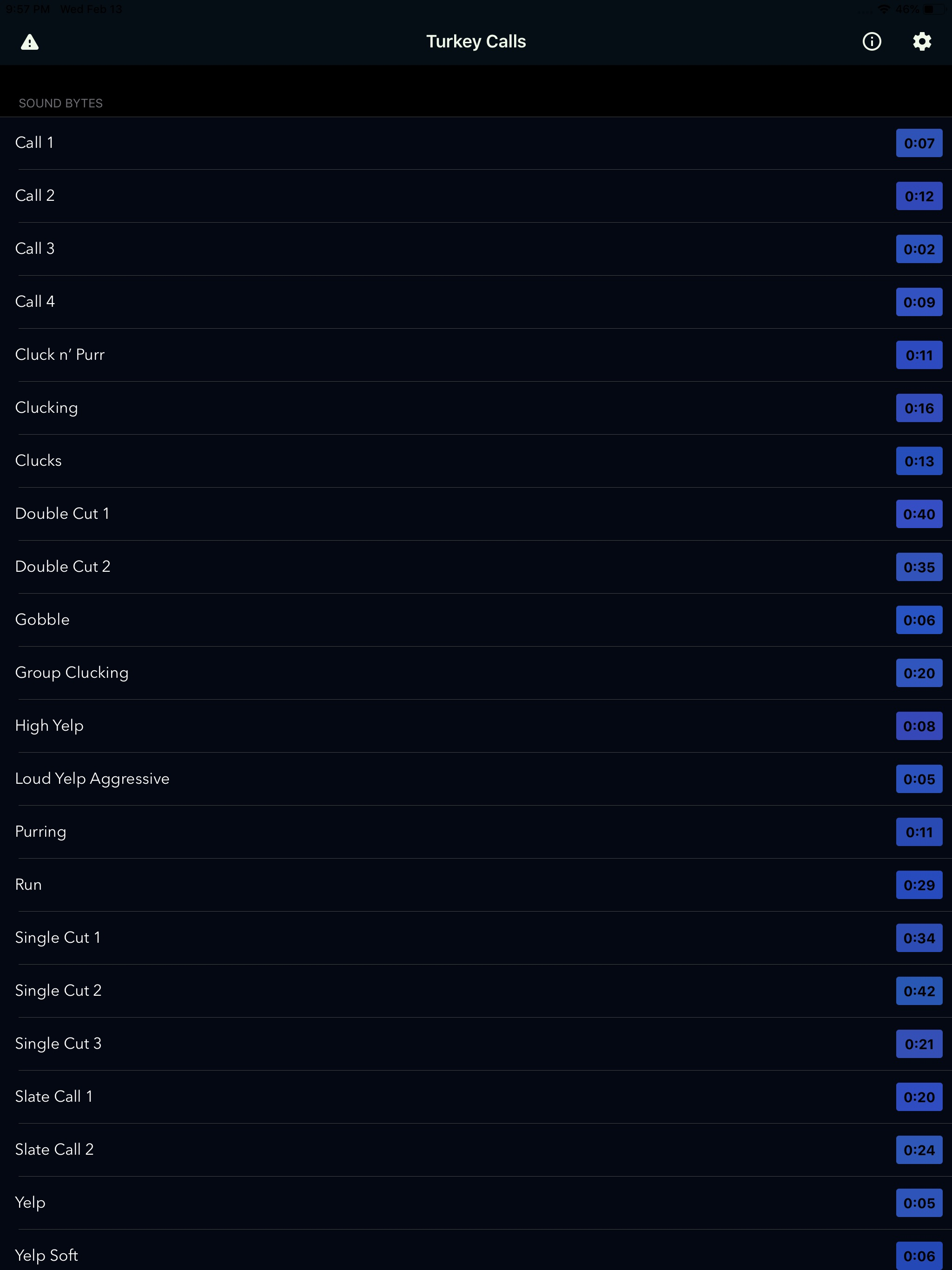 Turkey Call App