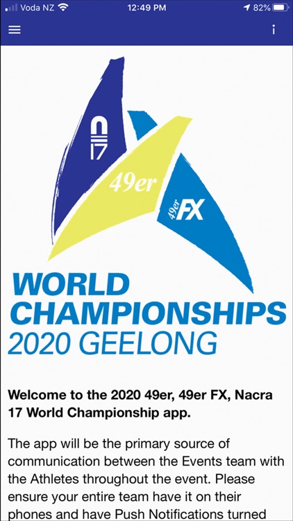 2020 RGYC 49er FX Nacra 17 WC