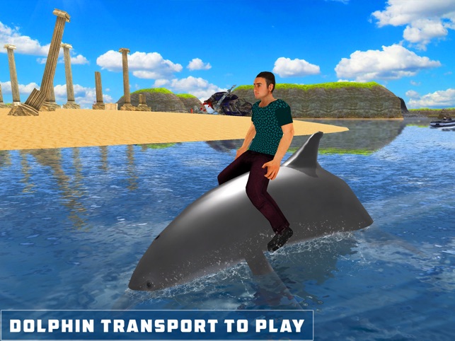 Dolphin Transport Passenger Beach Taxi Simulator::Appstore for  Android