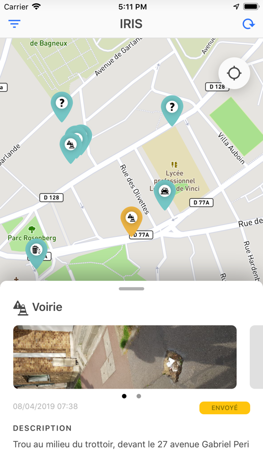 #2. IRIS - Bagneux (iOS) 由: Commune de Bagneux