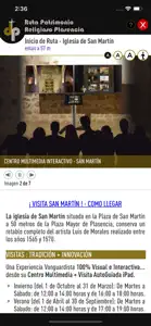 Visita PLASENCIA - San Martín screenshot #5 for iPhone