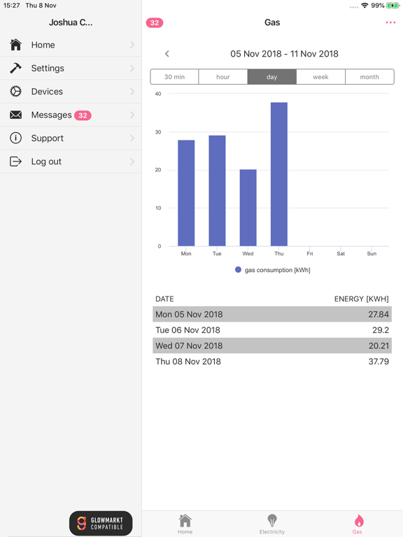 Bright iPad screenshot 4 - Utilities app