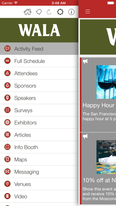 Screenshot #3 pour WALA Events