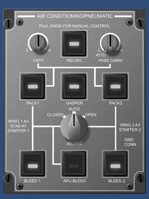 EMB-145 Bleed System Simulator screenshot 1