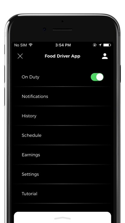 Food Driver App